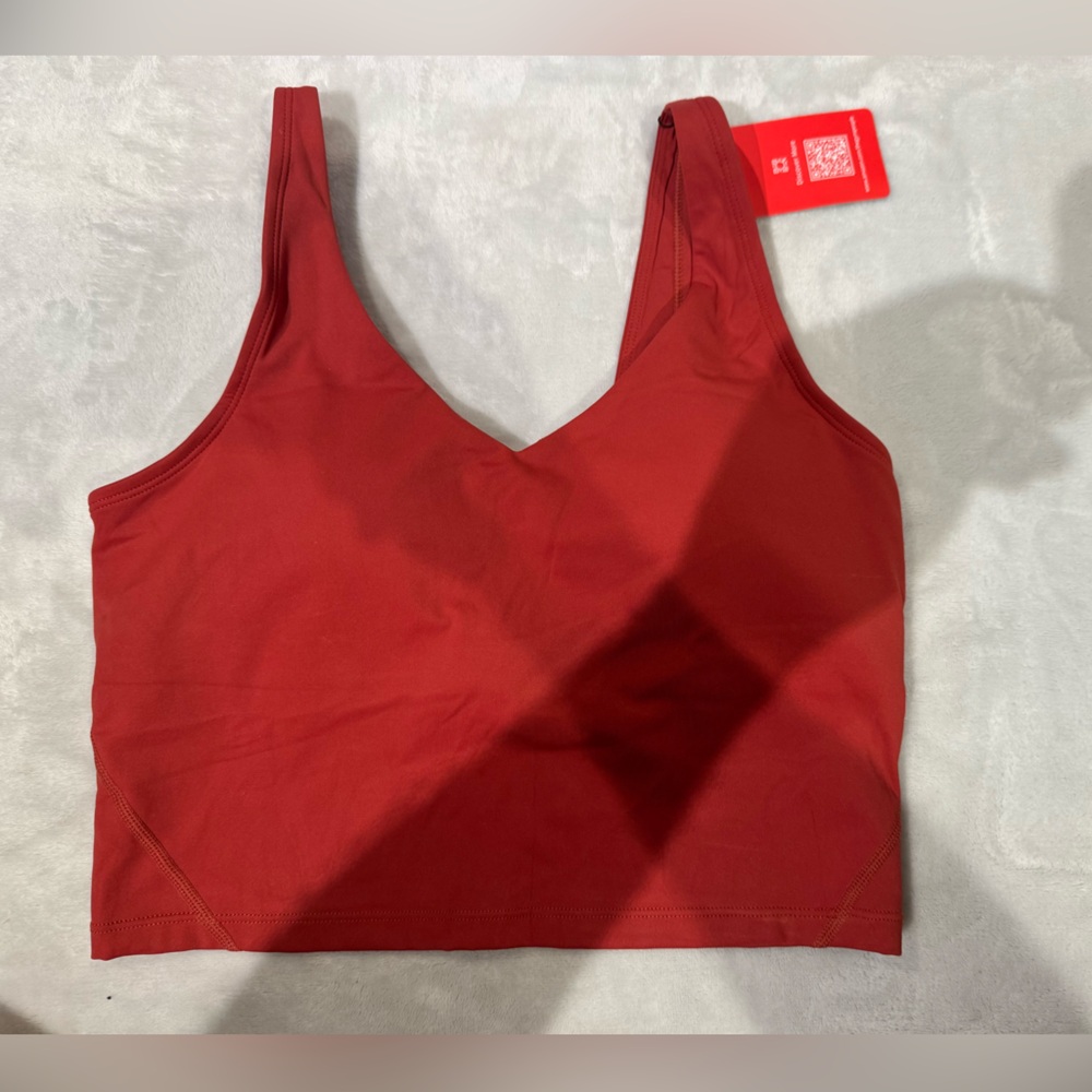THE GYM PEOPLE Womens' Sports Bra Longline Wirefree Padded with Medium Support M - Picture 6 of 7